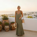 Comfy backless dress