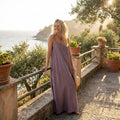 Comfy backless dress